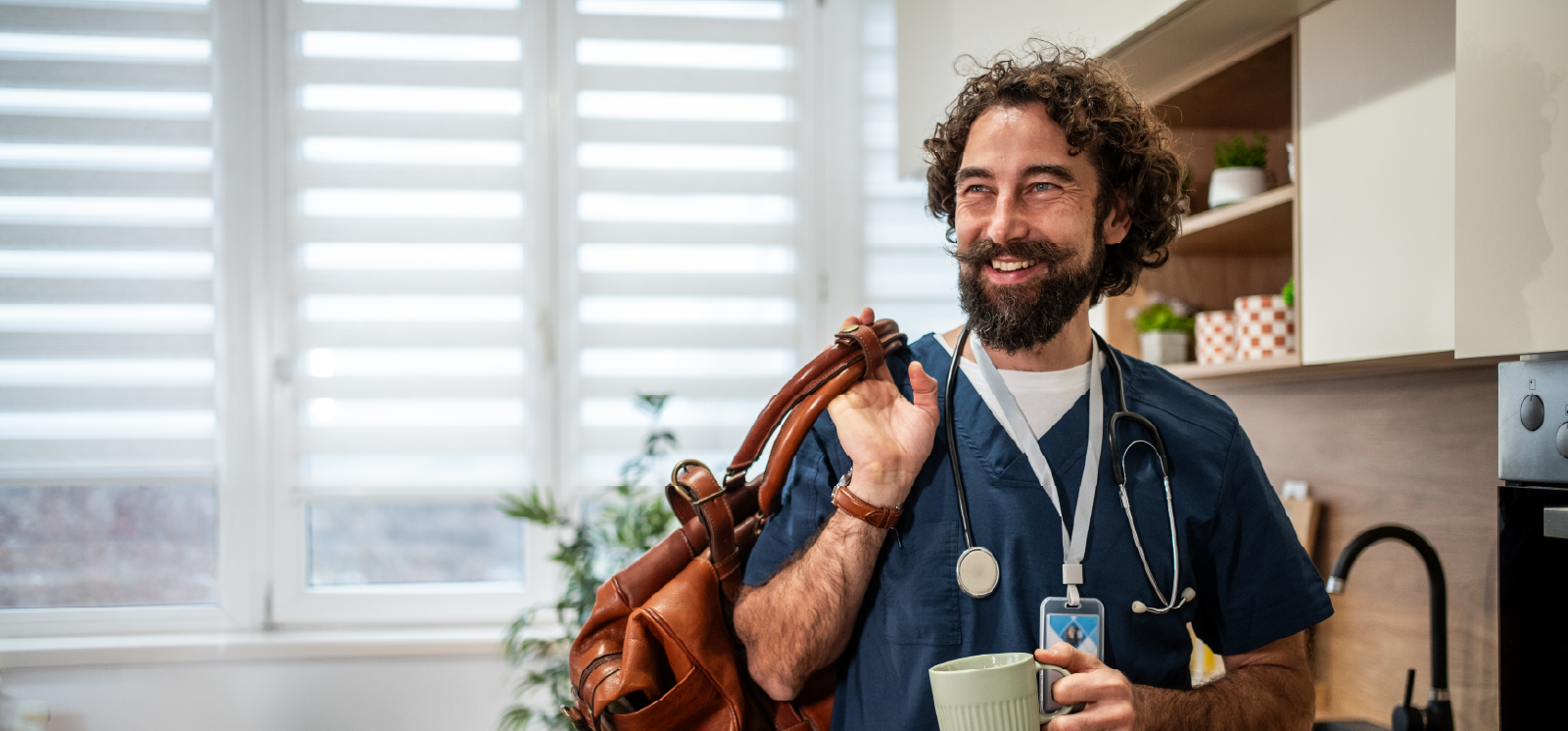 IMAGE: Medical professional inside a health care office